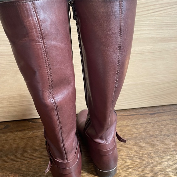 FRYE MELISSA BELTED TALL Boots size 7 - Picture 5 of 8